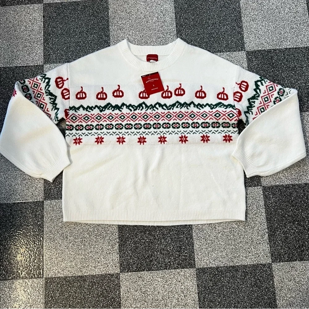 NWT Wondershop Crewneck Sweater - Size L - Picture 3 of 9